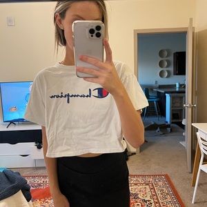 Champion crop top